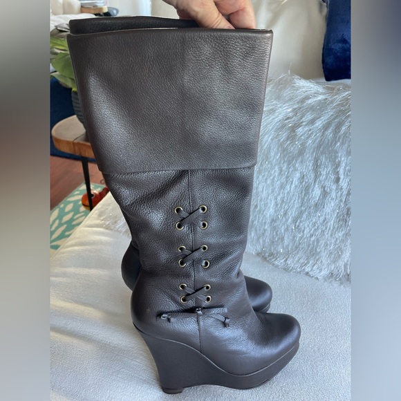 Vince Camuto Wedge Boots - Picture 4 of 16